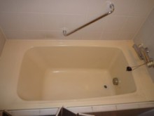 お孫さんと一緒に入る広々浴室